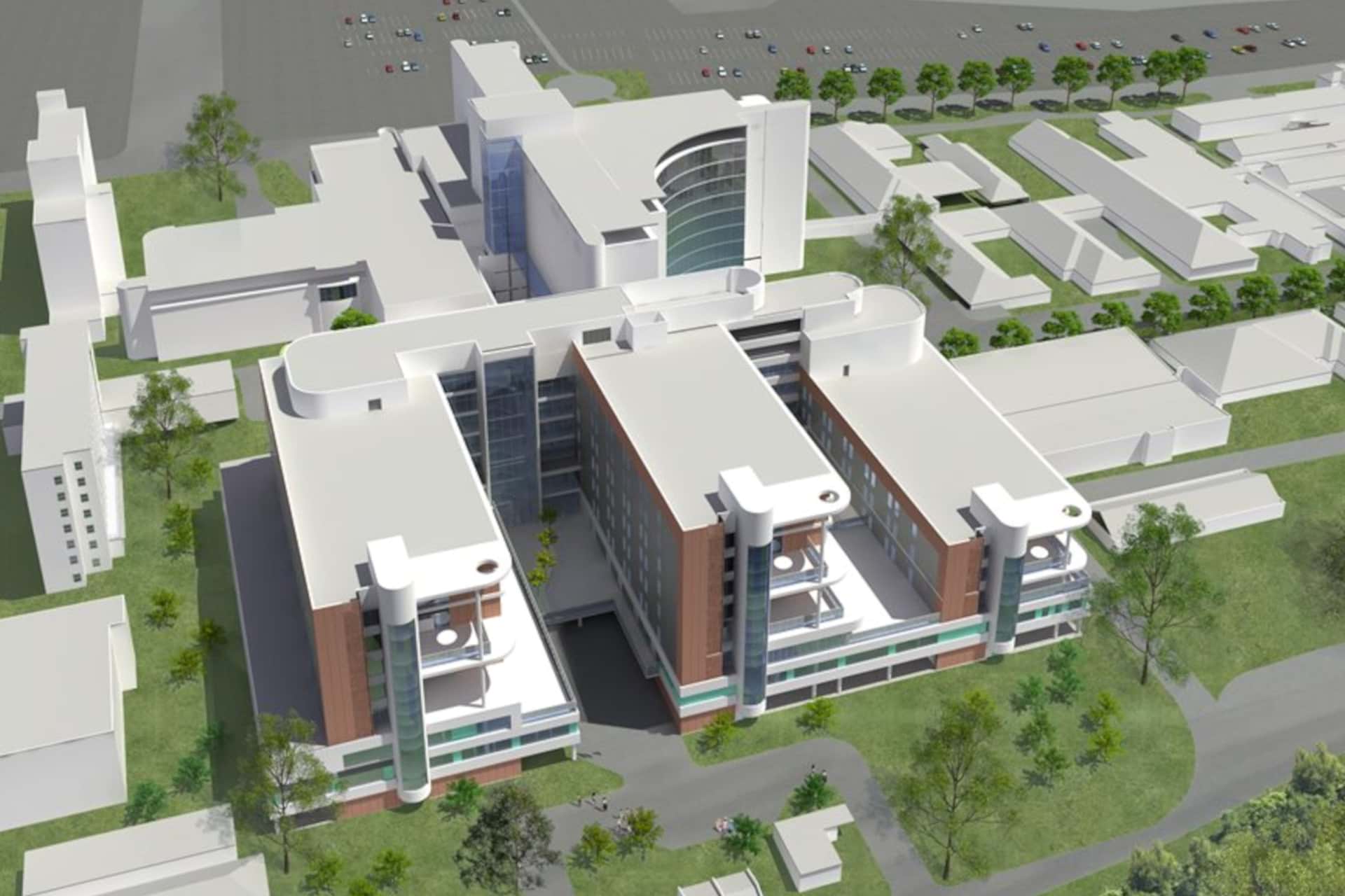 Concord hospital redevelopment concept