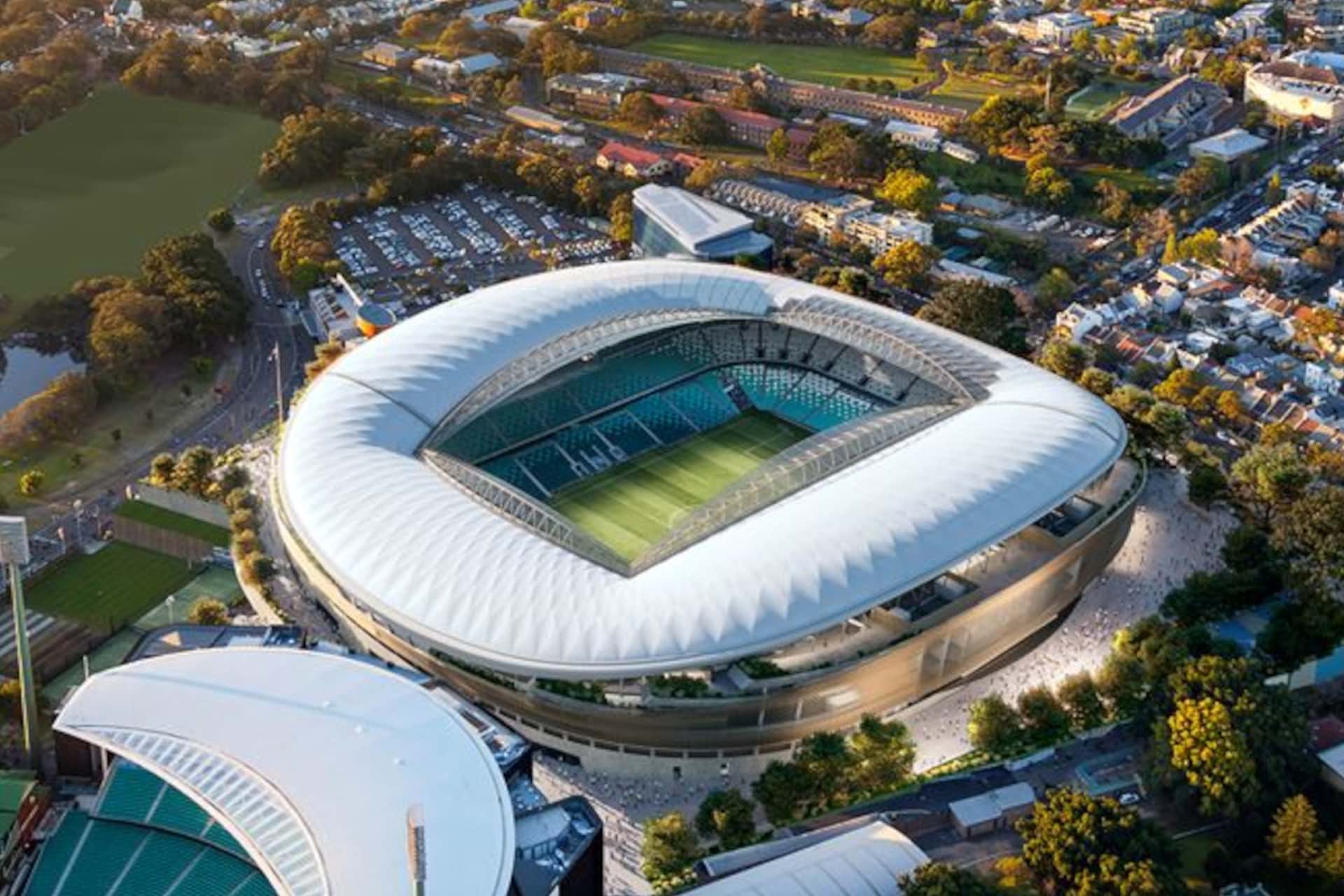 Sydney football stadium concept